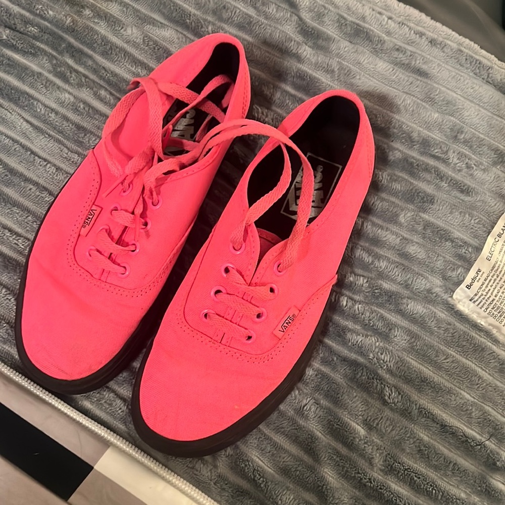 Pink Low Top Vans